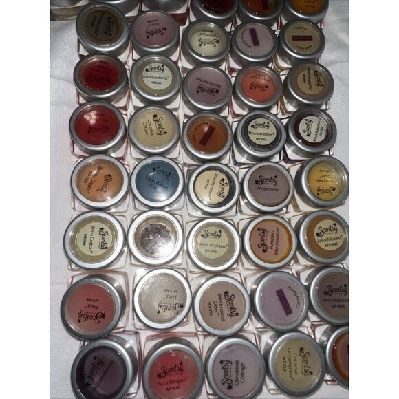 Scentsy Lot of 52 Mini Party Testers Wax Melts Samples. Mixed Scents - Picture 4 of 4